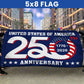Patriotic 250th Anniversary Flag - C032