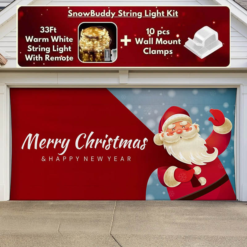 Christmas Santa's Toy Bag Garage Door Covers F581