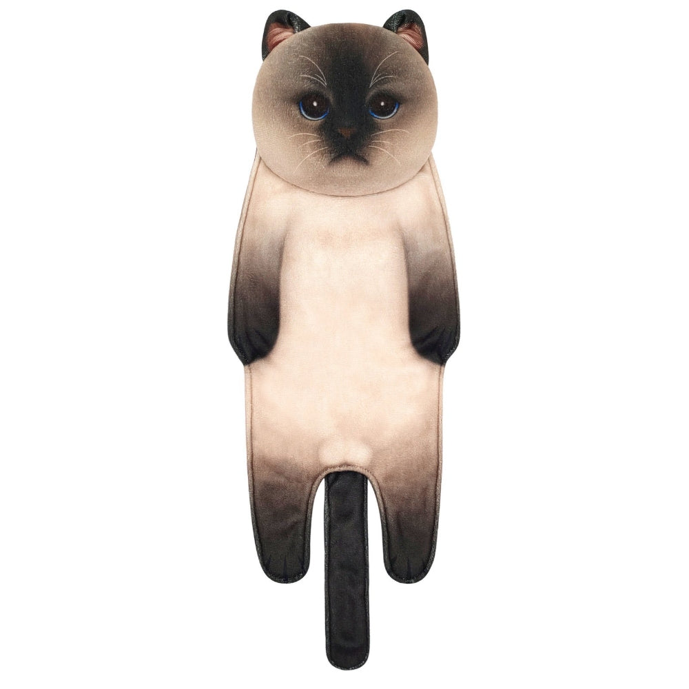 Adorable Cat Hand Towels - Siamese Cat