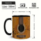 Unique Guitar Ceramic Coffee Mug