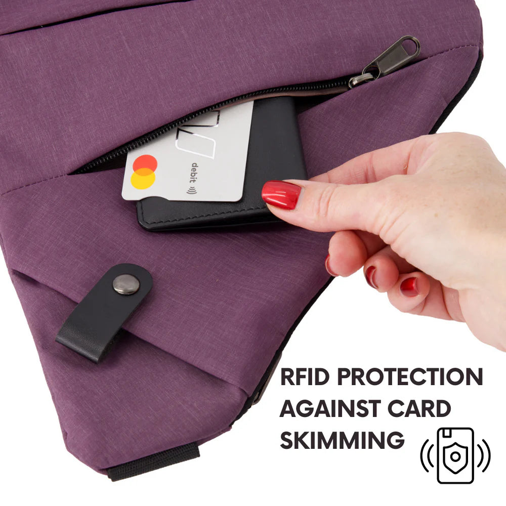 Anti-Theft Crossbody Bag