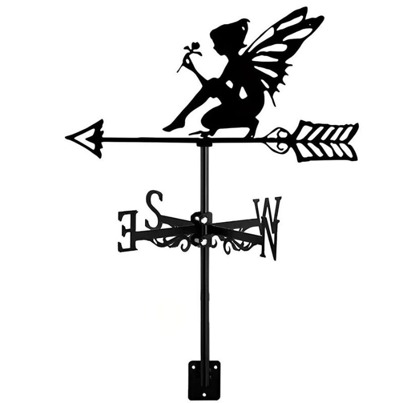 Fairy Garden Elf Stainless Steel Weathervane MW078