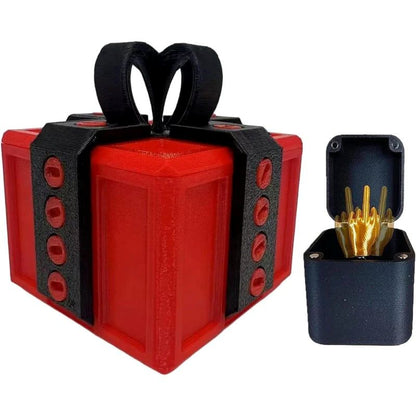 Surprise Gift Box Funny Middle Finger Switch Prank Toy