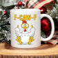F-CAW-F Funny Rooster Coffee Mug