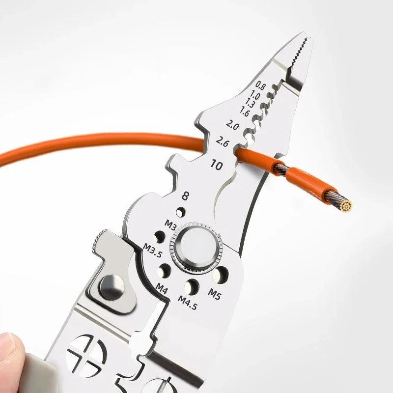 Multifunctional Wire Stripper Crimper Cable Cutter Pliers