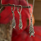 Leverback Vintage Hanging Bat Jewelry