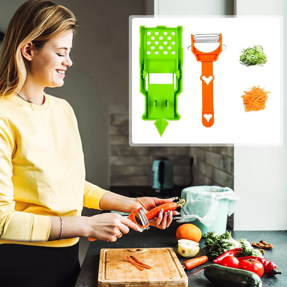Multifunctional Kitchenware Set 3-in-1 Peeler