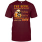 Funny Beer The Devil Whispered In My Ear Best Gift For Beer Lover Beer T Shirt