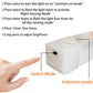 Punch-free Smart Sensor Magnetic Rechargeable LED Lights
