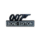 007 Bond Edition - Emblem Sticker Badge, Funny Decals for Car, Truck, SUV, Motorcycle - TE035