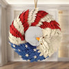 Handmade American Eagle Patriot Wreath