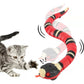 Realistic 3D Snake Interactive Cat Toy – Smart Sensor Automatic Moving Toy