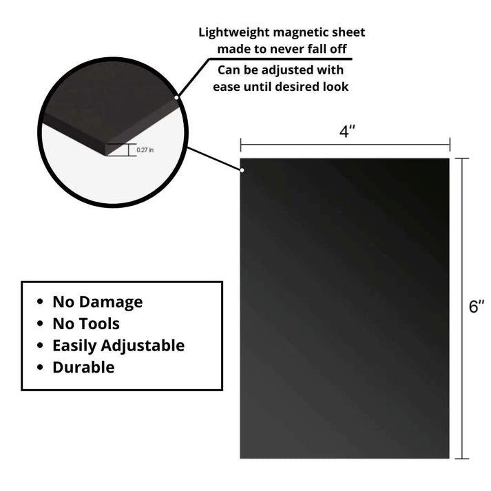 Prestige Magnetic Window Accents – Faux Garage Window Set (16-PCS)