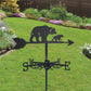 Bear Stainless Steel Weathervane MW112