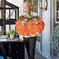 Farmhouse Pumpkin Wreath For Front Door