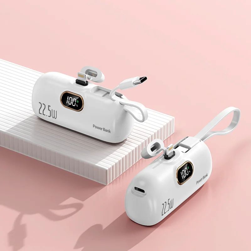 5000mAh Mini Portable Charger Power Bank for Phone