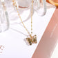 Crystal Butterfly Necklace
