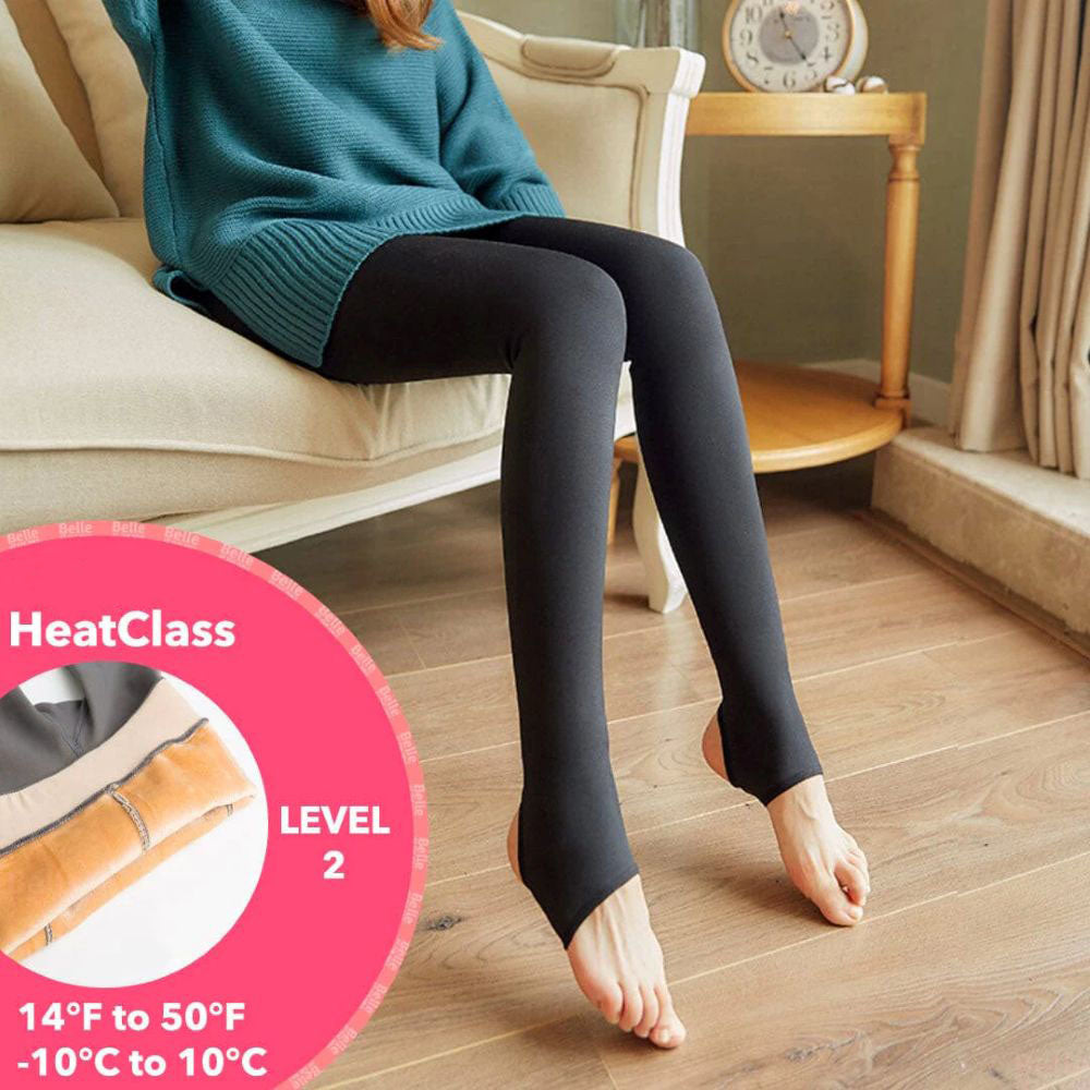 Belle's HeatClass Translucent SuperStretch Pantyhose Leggings