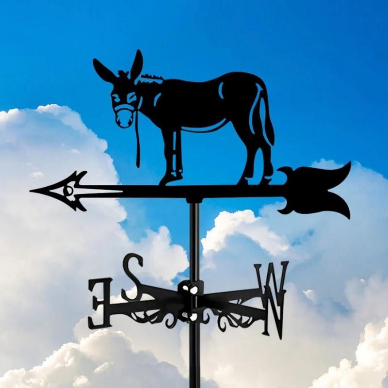 Donkey Stainless Steel Weathervane MW042