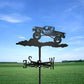 Mountain Off-Road Vehicle Stainless Steel Weathervane MW102