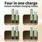 4-in-1 USB Charging Cable fast charging MAX 60W