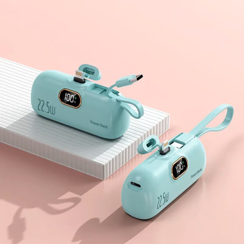 5000mAh Mini Portable Charger Power Bank for Phone