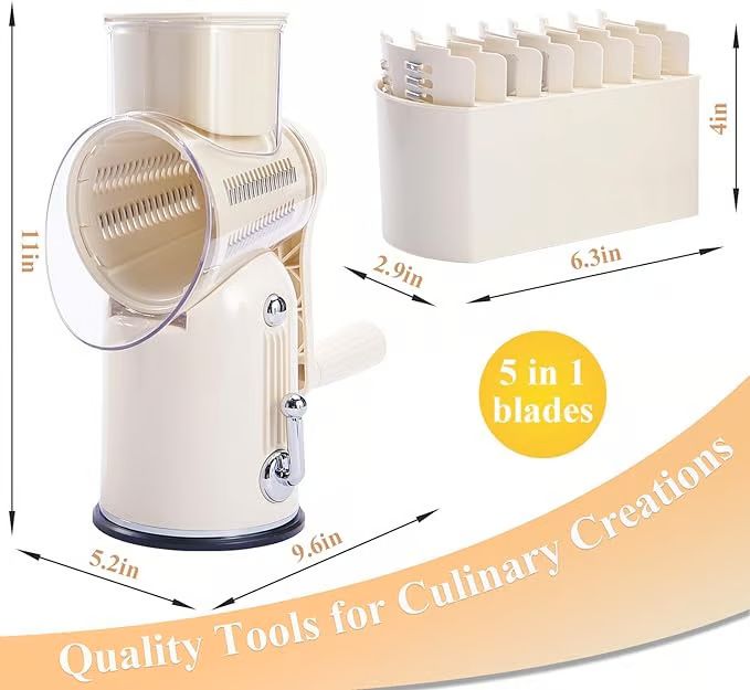Ultimate Kitchen Ally - 5 In 1 Food Chopper