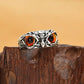 Demon Eye Owl Ring Adjustable