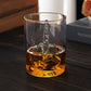 Cheers to Your Attitude - Funny Middle Finger 12.5 oz Whiskey Glass