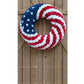 Red White and Blue Roses Patriot Wreath