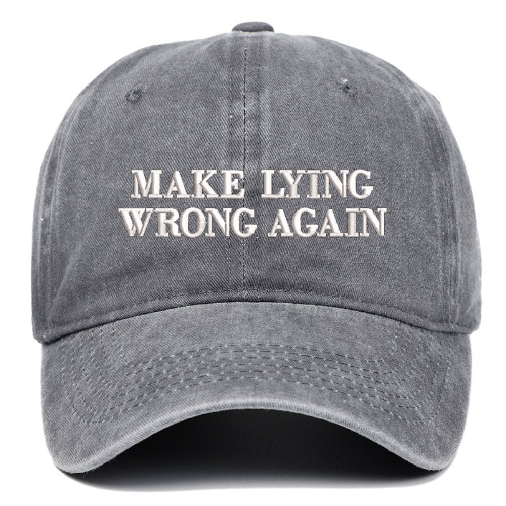 Make Lying Wrong Again Hat