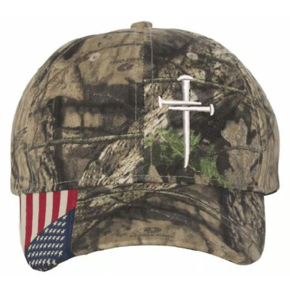 Adjustable Jesus 3 Nail Cross Hat