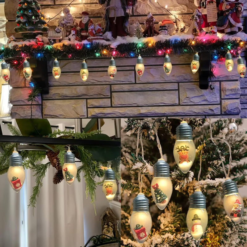 Christmas String Lights - Led Bulb String Lights