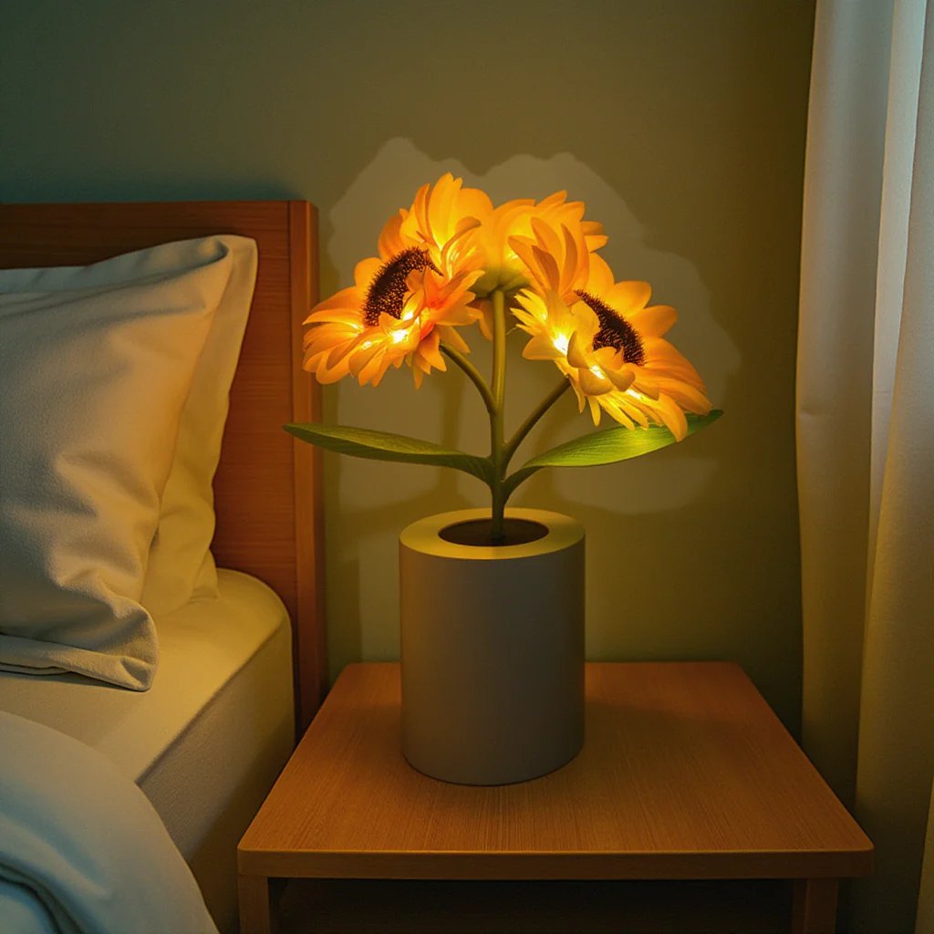 Sunflower Lamp