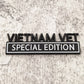 Vietnam Vet - Emblem Sticker Badge, Funny Decals for Car, Truck, SUV, Motorcycle - TE010