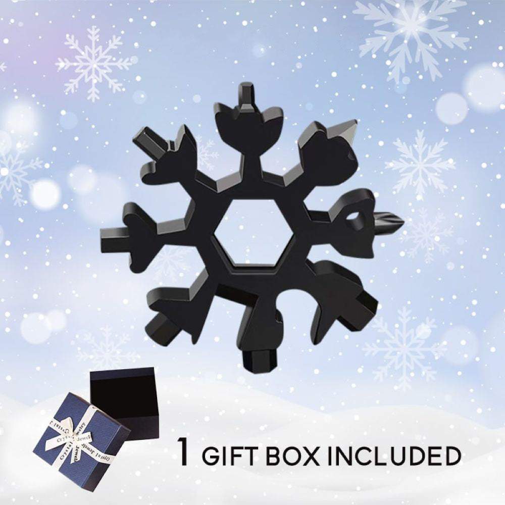 Snowflake - MultiTool 18-in-1 Stainless Steel Portable For Outdoor Adventure