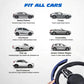 Carbon Fiber Silicone Anti-Slip Car Steering Wheel Cover Universal Fit