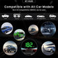 GPS Head-Up Display for Cars – Digital MPH Speedometer with HUD Projection