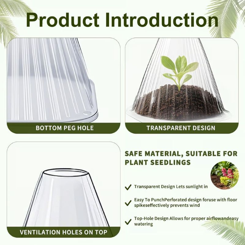 Gardening Greenhouse Plant Covers Reusable, Light-transmitting And Breathable, Prevent Insect, Poultry, Frost, Rain & Wind