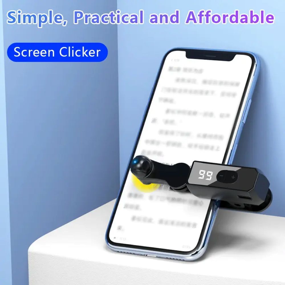 USB Auto Clicker for Smartphones – 99-Speed Adjustable Automatic Tapper