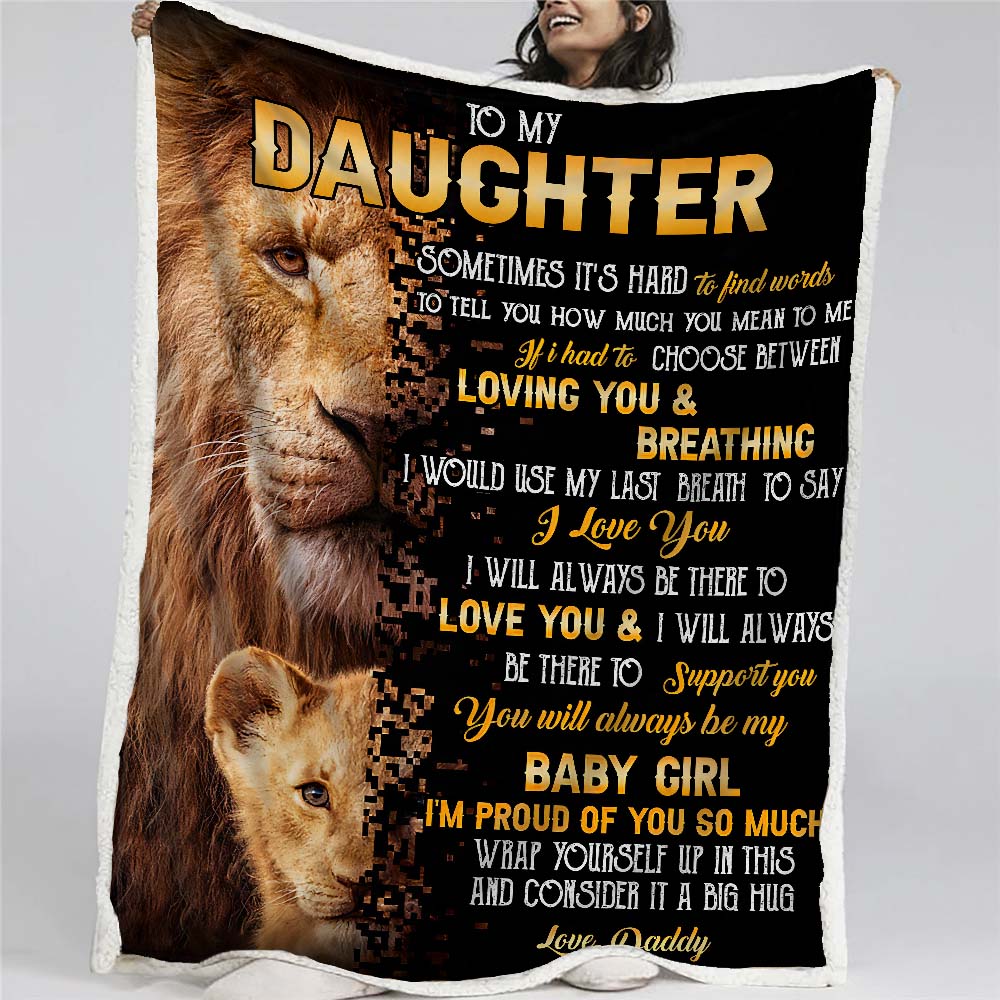 I'M Proud Of You So Much - A322 - Lion Premium Blanket