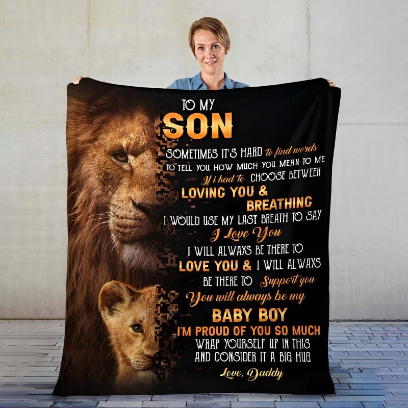 I'M Proud Of You So Much - A322 - Lion Premium Blanket