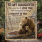 I Believe In You - A932 - Brown Bear Premium Blanket