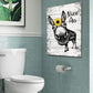 Funny Donkey Sunflower Metal Sign Farmhouse Bathroom Unique Gifts For Home Vintage Farm Animal Design