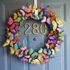 Beautiful Butterflies Wreath For Spring Door Decor