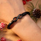 Love My Wife - I Love You Forever And Always - Infinity Leather Bracelet