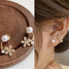 Elegant Flower Stud Earrings