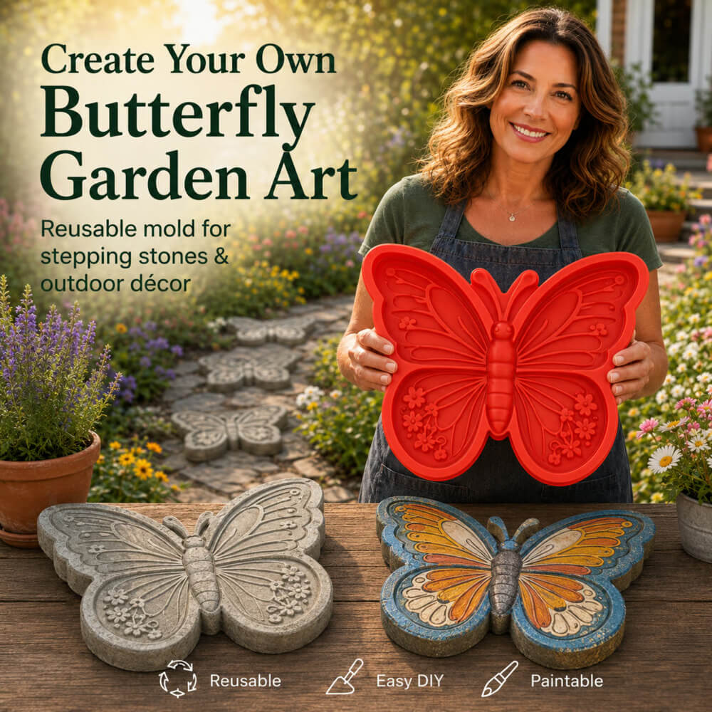 Reusable Garden Art Mold – Make Your Garden Truly One of a Kind