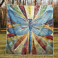 Whimsical Dragonfly Elegance Blanket - C014 - Premium Blanket
