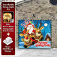 Santa On Reindeer Christmas Garage Door Covers CC004